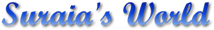 Suraia's World Logo